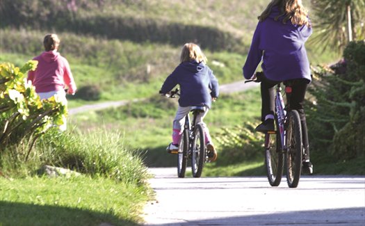 Hire a bike and explore at your own pace